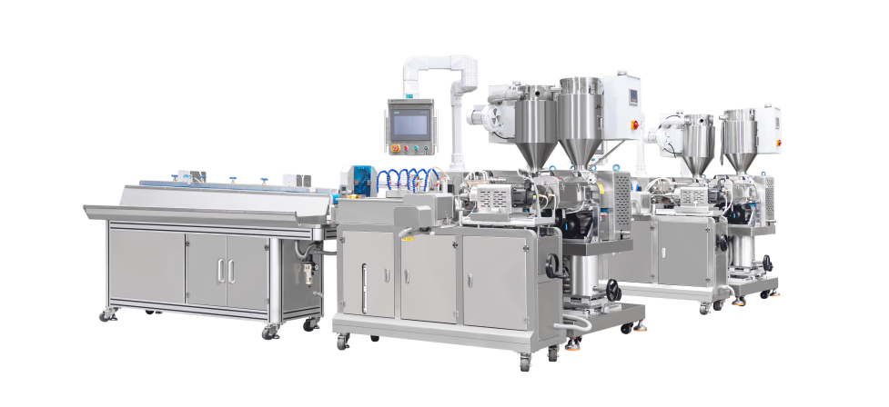 PVC, EVA spiral reinforced tube (winding tube) extrusion line-设备图.png PVC, EVA spiral reinforced tube (winding tube) extrusion line-设备图.png